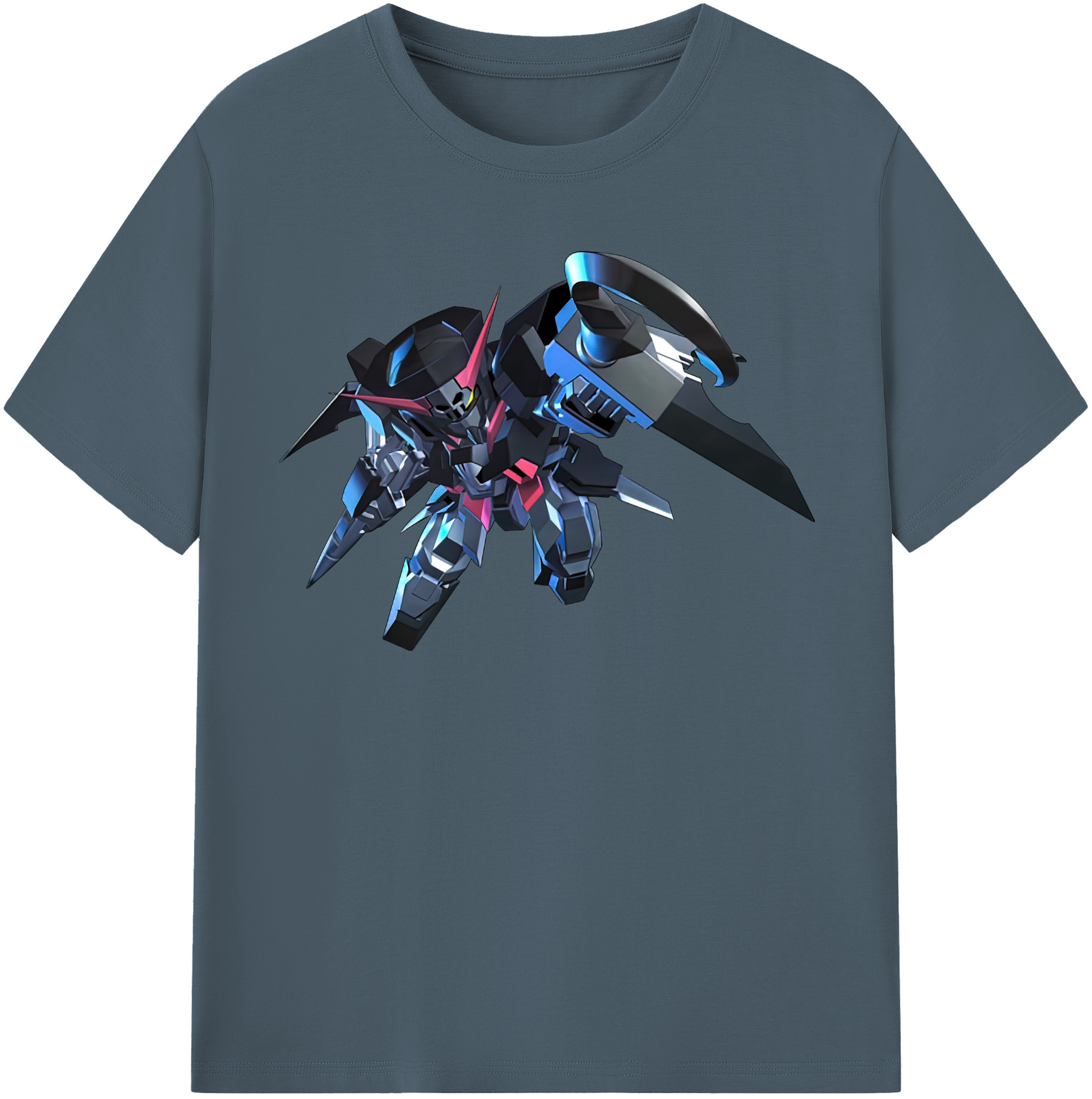 （画像用） 機動戦士ガンダム Mobile Suit Gundam 綿100％半袖Tシャツ（フロントプリント）